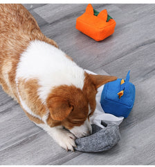 Pet The Toy Dog Sniff And Hide Food