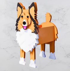 Dog Flowerpot Garden Ornaments Bonsai Plastic Flowerpot Dog Flowerpot Container Succulent Bonsai