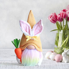 New Hot Sell Easter Decoration Faceless Doll Rabbit