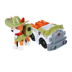 Dog patrol car toy