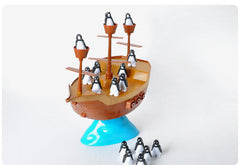 Penguin pirate ship toy