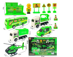 Children's toy engineering truck