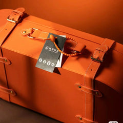 New Year Gift Box With Hand Gift PU Packing Box