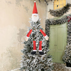 Christmas Decoration Supplies Creative Christmas Tree Doll Christmas Tree Top Decoration