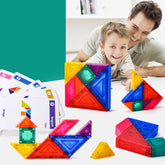 Children's Toy Tangram Magnetic Puzzle