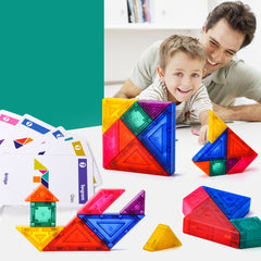 Children's Toy Tangram Magnetic Puzzle