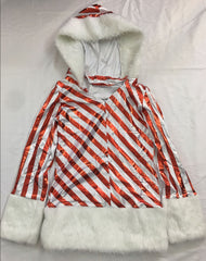 Color striped snowman costume uniform