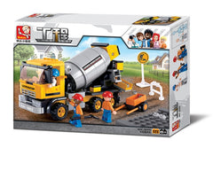 Cement mixer toy