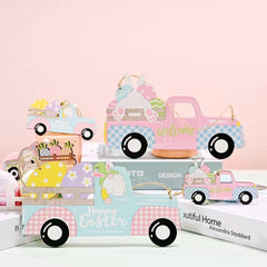 New Easter Wooden Rudolph Rabbit Radish Ornament Ornament