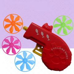 Colorful flying saucer educational toy