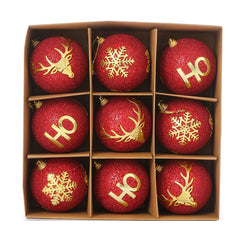 Christmas Ball Set Christmas Creative Design Christmas Ball Decorative Ball Christmas Gift Ball