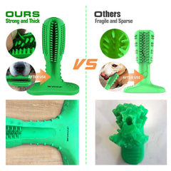 Pet dog toy bite proof toothbrush