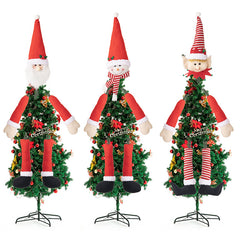 Christmas Decoration Supplies Creative Christmas Tree Doll Christmas Tree Top Decoration