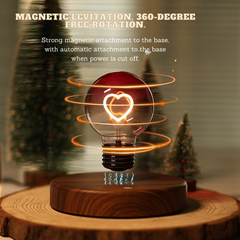 Magnetic Levitating Heart-Shaped Bulb – Creative Night Light