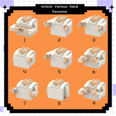 DIY Photo Block Toy Model – Personalized Building Block Figures