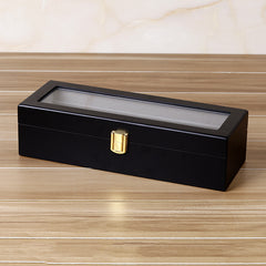 Black Matte Baked Paint Jewelry Organizer Display Box