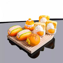 Slow Rebound Toast Bread Squeezing Toy Stress Relief Toy