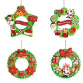 Christmas 3D Paper garland Decoration Christmas Decor Christmas Snowman