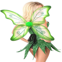 Halloween Costume Dress Fairy Wings