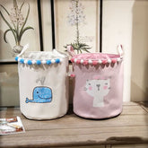 Cloth Organizer Bucket Children's Toys Organize Dirty Clothes Baskets