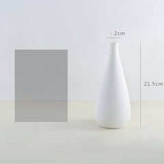 Simple Modern Ceramic Vase Nordic White Vase