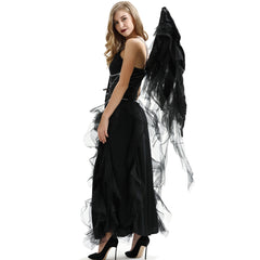 Female Halloween Vampire Dark Angel Costume
