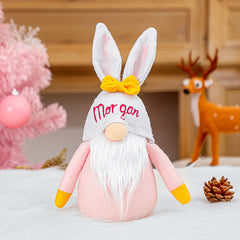 Cute Easter Letter Rabbit Doll Decoration