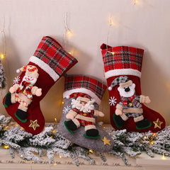 Christmas Doll Socks Christmas Decoration Children's Gift Bag