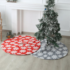 Christmas tree skirt home Christmas decoration 120cm velvet tree skirt Christmas tree decoration supplies