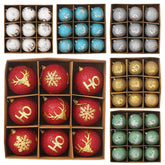 Christmas Ball Set Christmas Creative Design Christmas Ball Decorative Ball Christmas Gift Ball