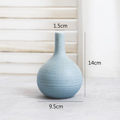 Creative Home Ceramic Crafts Ceramic Vase Desk Hydroponic Vase Decoration