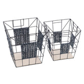 Simple Laundry Basket Set Large Capacity Outdoor Storage Basket Clothes Organizer