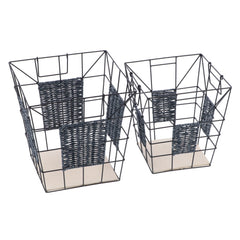 Simple Laundry Basket Set Large Capacity Outdoor Storage Basket Clothes Organizer