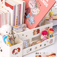 Home Fashion Simple Desktop File Organizer