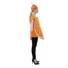 Halloween Fruit Slice Orange Costume
