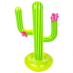 Inflatable cactus ring toy