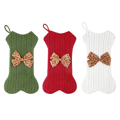Xmas knitted yarn hanging ornaments pendant socks