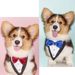 Dog Triangle Towel Cat Saliva Pet Ornament