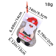 Christmas Doll Socks Cartoon Plush Christmas Socks