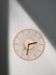 Japanese Style Wall Clock Solid Wood Clock Clock Living Room