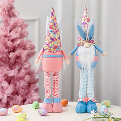 Decorative Supplies Retractable Doll Ornaments Easter Rabbit Doll