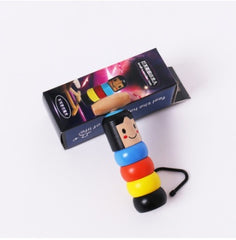 Immovable Tumbler Magic Stubborn Wood Toy Funny Unbreakable Toy Magic Tricks