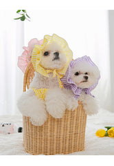 Spring And Summer Thin Dog Bellyband Cat Flower Bud Strap Skirt