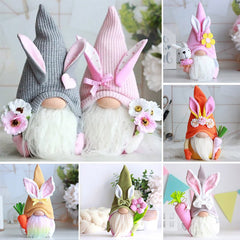 New Hot Sell Easter Decoration Faceless Doll Rabbit