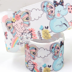 Easter Heat Transfer Printed Thread Ribbon