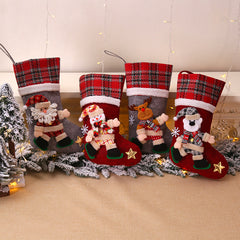 Christmas Doll Socks Christmas Decoration Children's Gift Bag