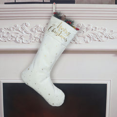 Christmas stockings Christmas gift bags Christmas candy bags gold foil embroidered socks three styles of long socks