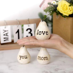 Love You Mom Resin Sculptured Ornaments
