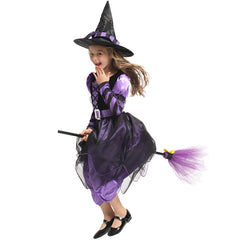 Children's magic witch costume