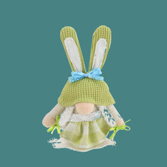Faceless Doll Easter Green Rudolf Doll